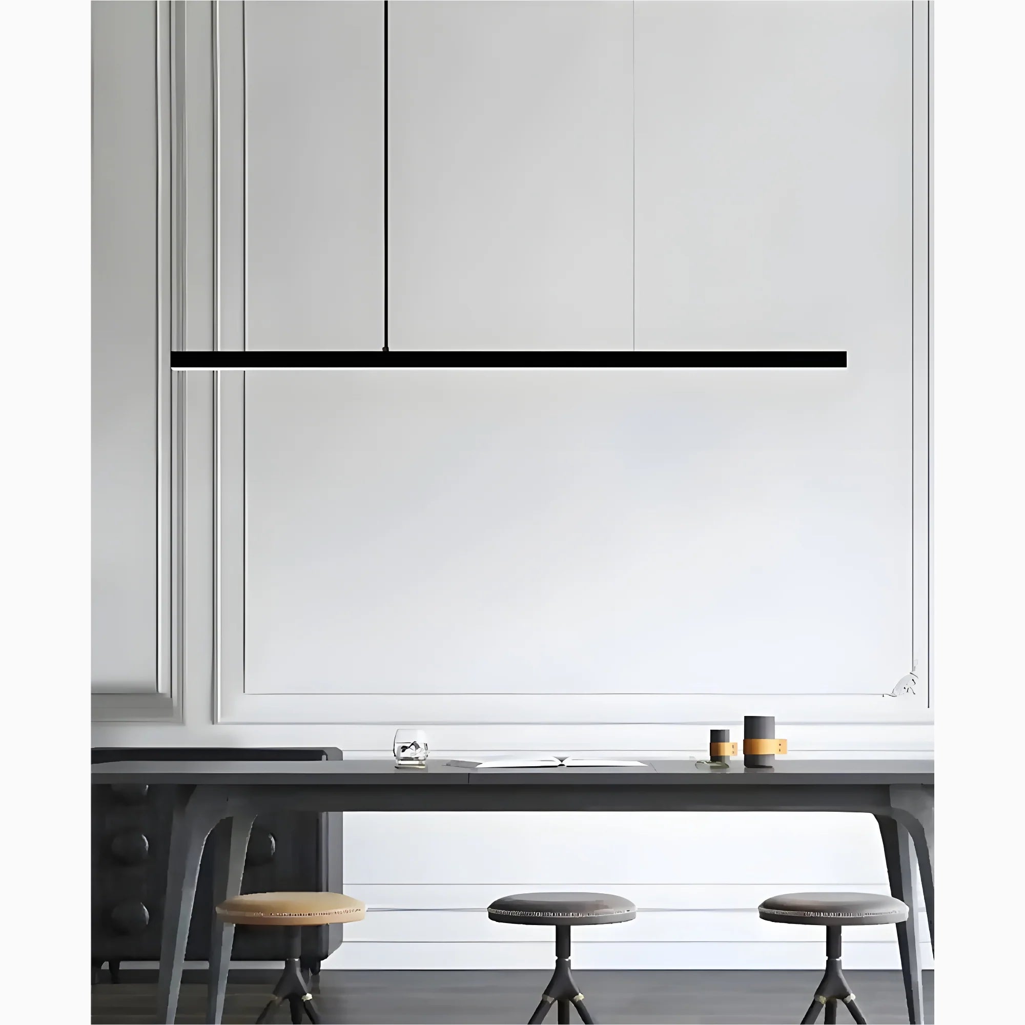 Romont | Simple Stylish Minimalistic Black Chandelier