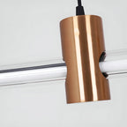 Ruti | Minimalistic Stylish Gold Copper Chandelier