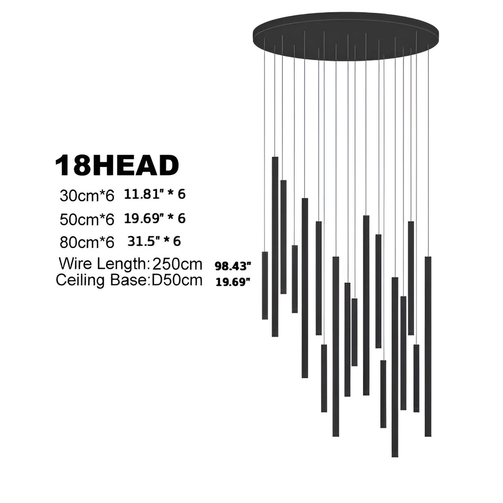 Saint-Andre-de-la-Roche | Minimalistic Simple Led Pendant Chandelier