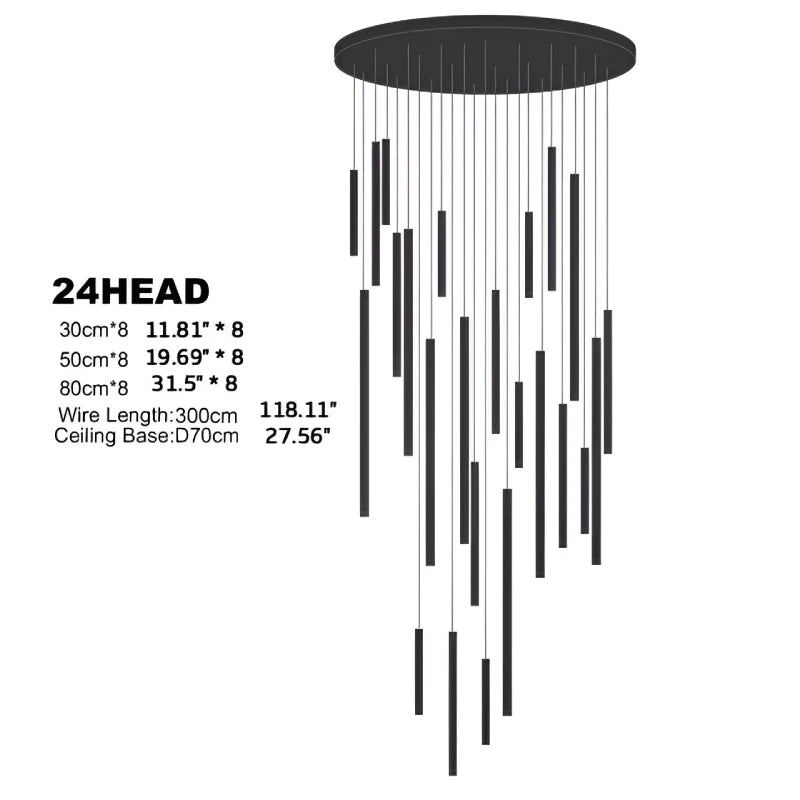 Saint-Andre-de-la-Roche | Minimalistic Simple Led Pendant Chandelier