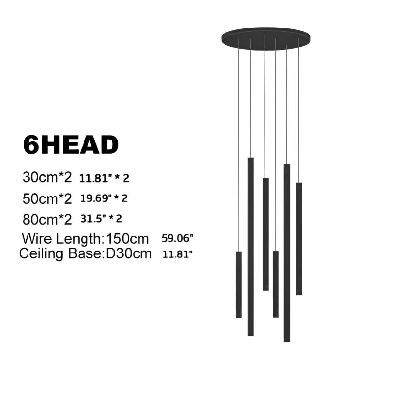 Saint-Andre-de-la-Roche | Minimalistic Simple Led Pendant Chandelier