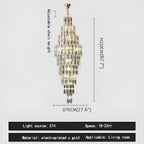 Saint-Cezaire-sur-Siagne | Stunning Large Crystal Chandelier