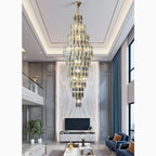 Saint-Cezaire-sur-Siagne | Stunning Large Crystal Chandelier