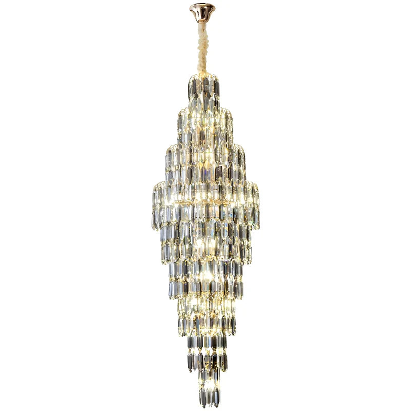 Saint-Cezaire-sur-Siagne | Stunning Large Crystal Chandelier