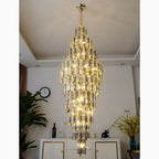 Saint-Cezaire-sur-Siagne | Stunning Large Crystal Chandelier