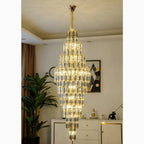 Saint-Cezaire-sur-Siagne | Stunning Large Crystal Chandelier