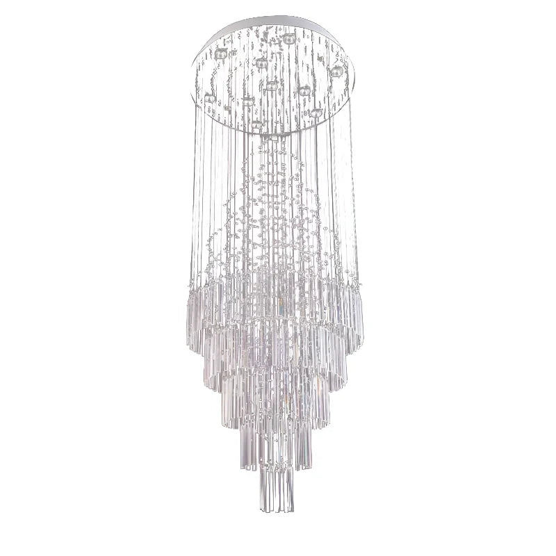 Sestri Ponente | Stylish Transparent Crystal Chandelier