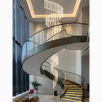 Varazze | Shimmering Magic Gold Crystal Pendant Lighting