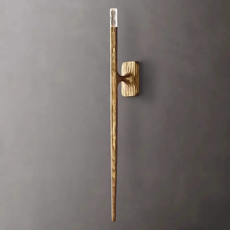 Antique Bronze LED Wall Sconce for Bedroom