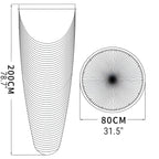 Golfe-Juan | Stunning Large Crystal Ceiling Chandelier