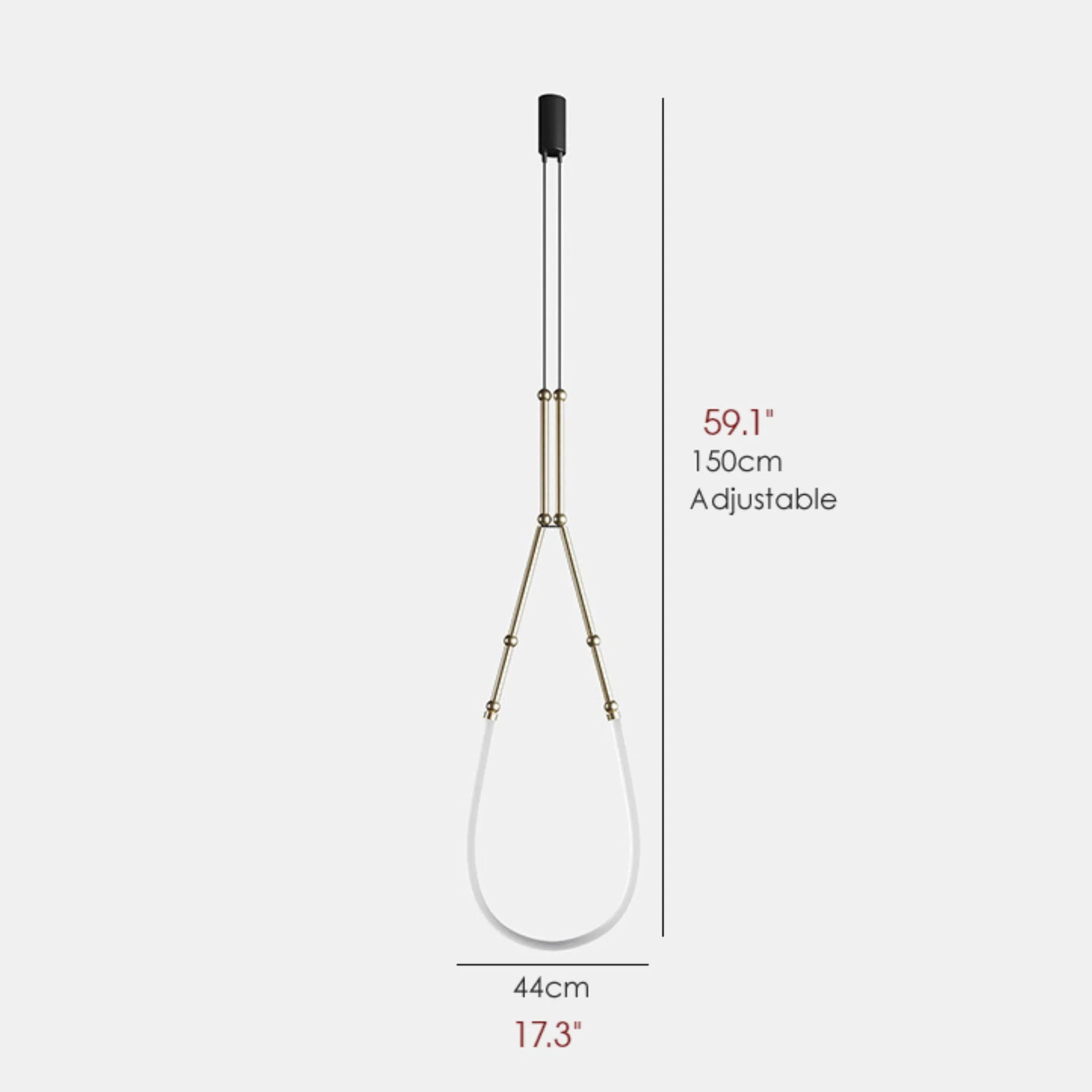 Pierlas | Minimalistic Slender-Shaped Led Pendant Light