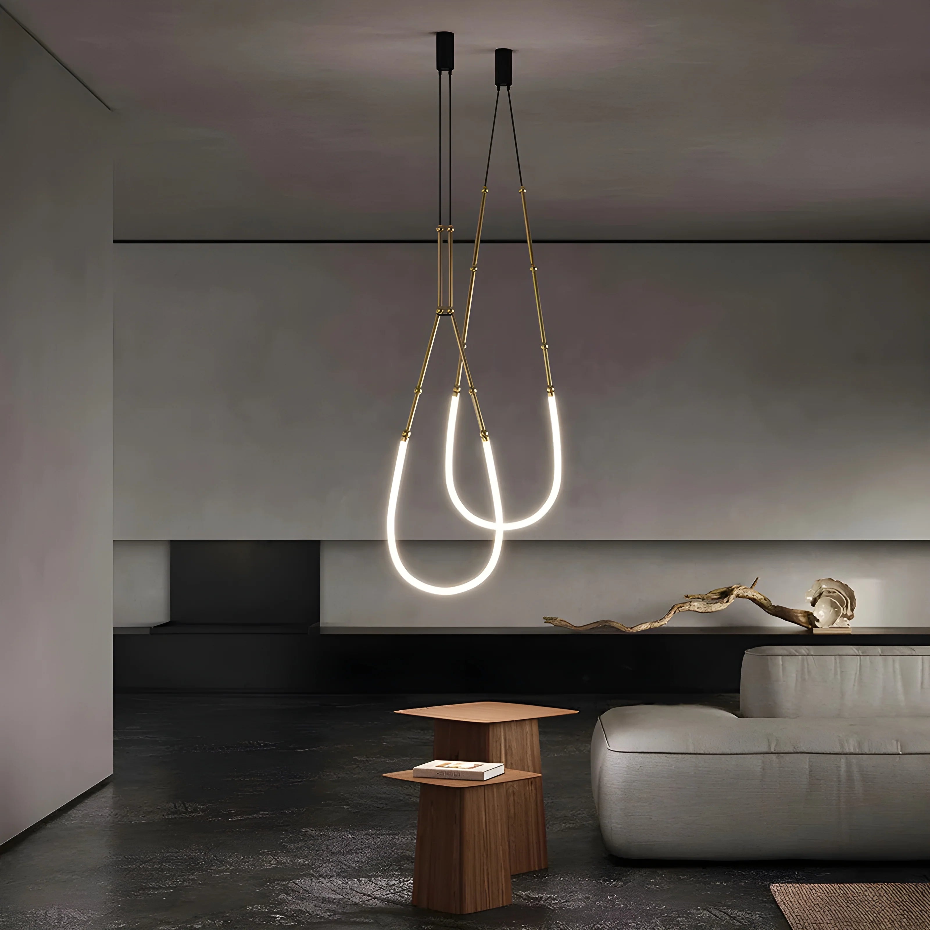 Pierlas | Minimalistic Slender-Shaped Led Pendant Light