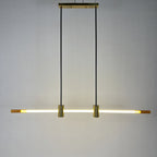 Ruti | Minimalistic Stylish Gold Copper Chandelier