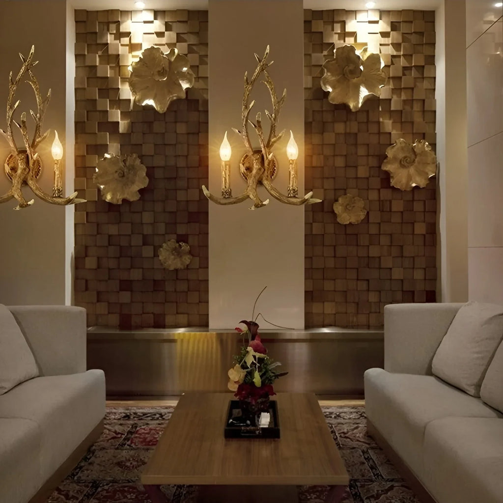 Creative Wall Lamp in the Shape of the Antlers for Restaurant, Bar