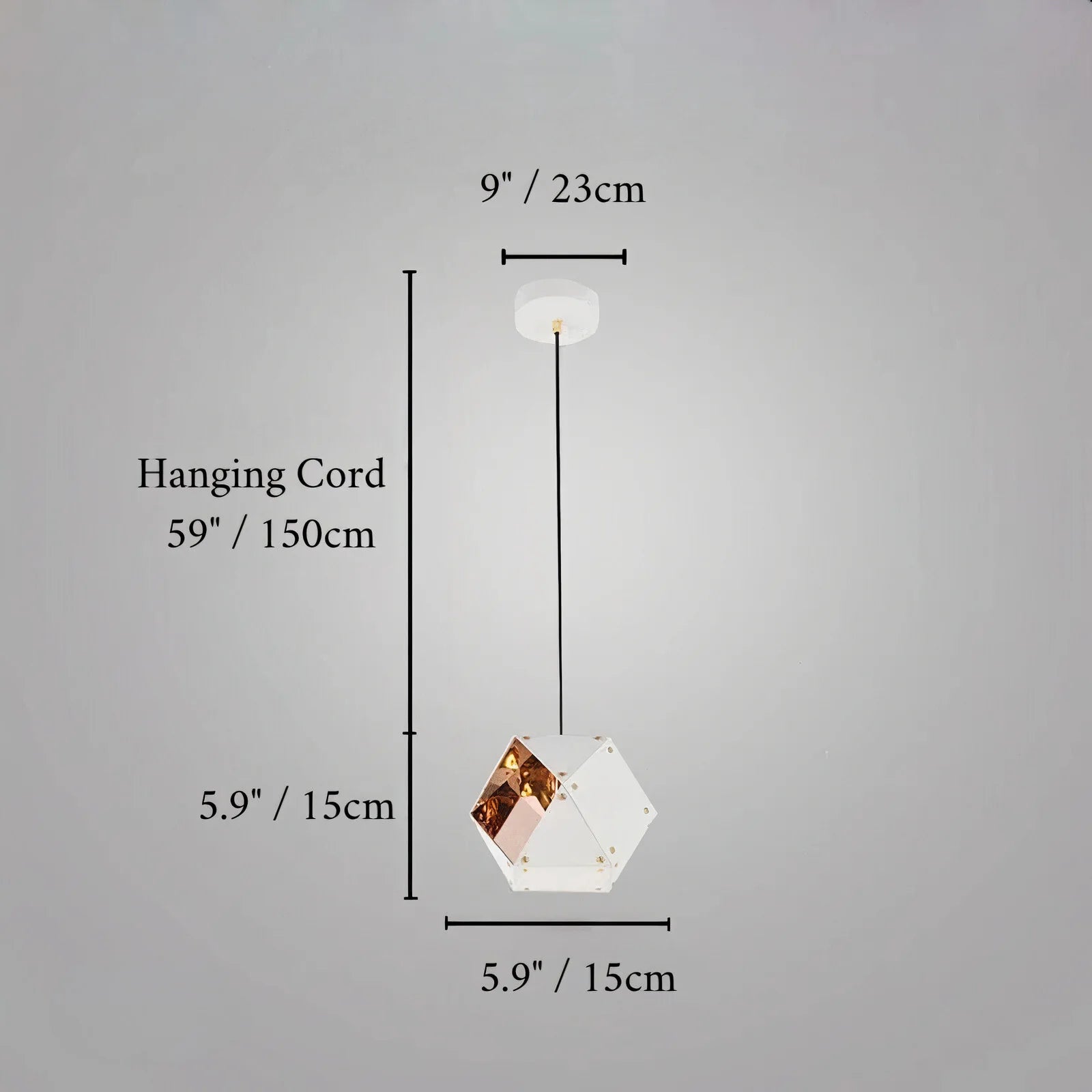 Gars White/Black Pendant Lighting for Kitchen