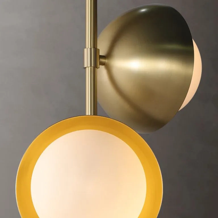 Chic Opal Glow Linear Chandelier