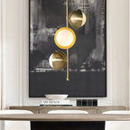 Chic Opal Glow Linear Chandelier