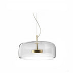 Nordic Amber Glass Pendant Light - Modern Designer Ceiling Lamp