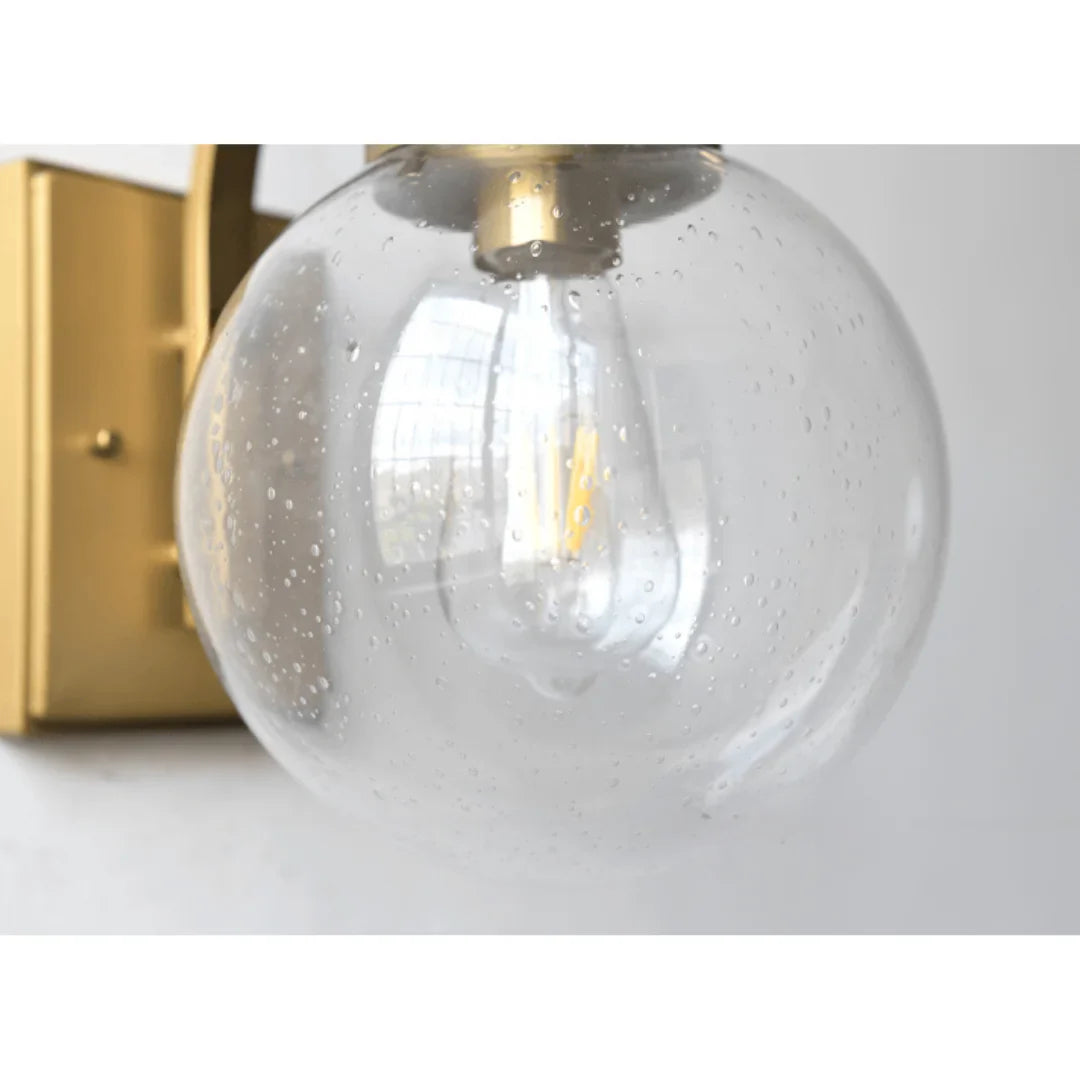 Stainless Steel & Glass Globe Waterproof Exterior Light