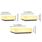 Marble-Finish Outdoor Electric Pillar Light for Garden & Villa