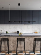 Seranon Minimalistic Black/Gold Pendant Lamp