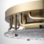 Sleek Infinity Flushmount Ceiling Light Fixture