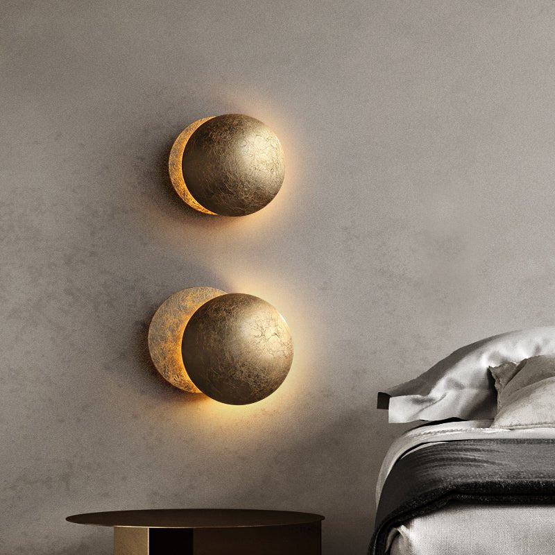 Creative Wall Lamp Solar Eclipse Style, Living Room, Bedroom