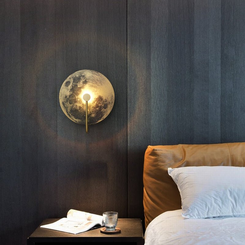Creative Wall Lamp in the Shape of the Moon, Living Room, Bedroom