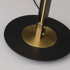 Mid Century Contemporary Standing Light Twisted Design Multiple Light Globe Shade