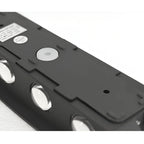 Minimalist Outdoor LED Wall Light - Black Aluminum Modern Fixture