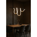 Irregular Linear LED Pendant Light - Soft Glow & Minimalist Design