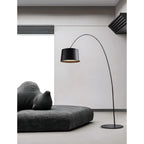 Designer Arc Floor Lamp - Modern Minimalist Aluminum Lamp