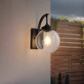 Stainless Steel & Glass Globe Waterproof Exterior Light