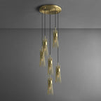 Vanguard Aged Brass Contemporary Chandelier for Stylish Spaces