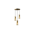 Vanguard Aged Brass Contemporary Chandelier for Stylish Spaces