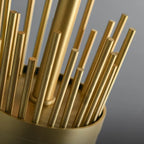 Vanguard Aged Brass Contemporary Chandelier for Stylish Spaces