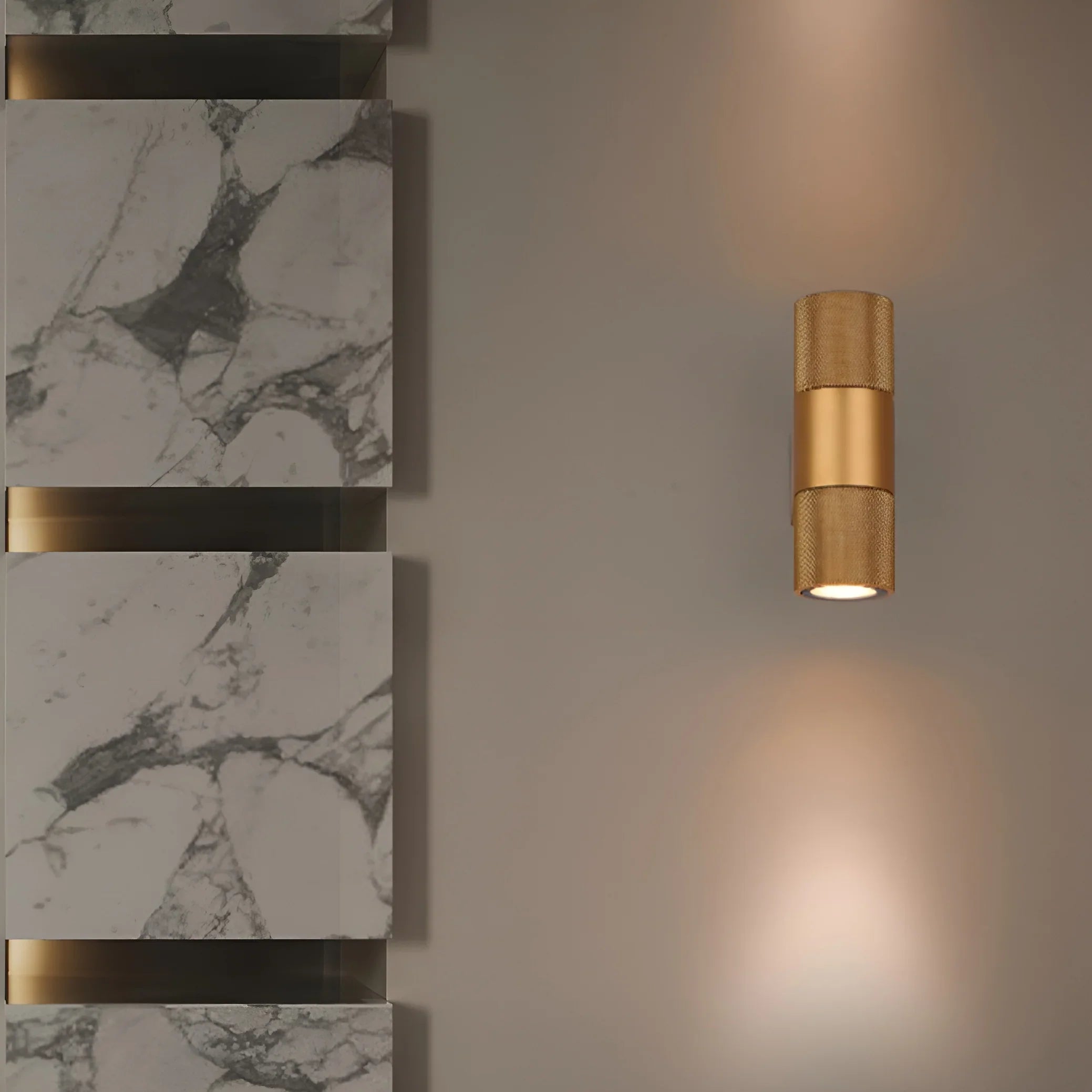 Modern Industrial Wall Light - IP65 LED Sconce with Textured Finish