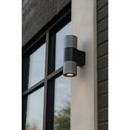 Modern Industrial Wall Light - IP65 LED Sconce with Textured Finish