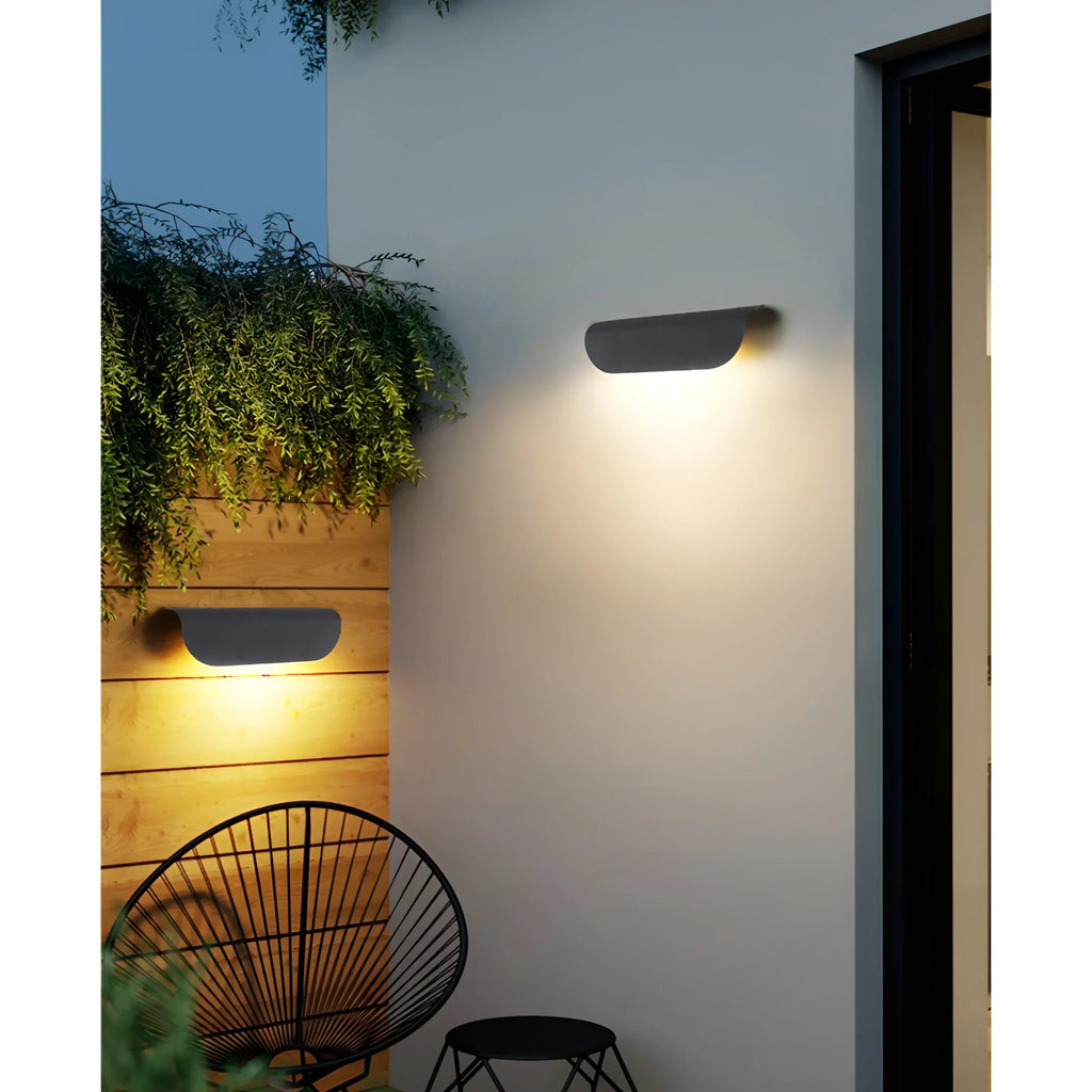 Outdoor LED Wall Light with Waterproof Design - Modern Exterior Lighting