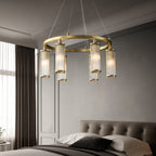Modern Halo Elegance Ring Chandelier