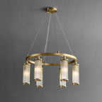 Modern Halo Elegance Ring Chandelier