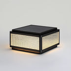 Solar LED Outdoor Pillar Light - Waterproof Aluminum Post Lamp for Garden, Fence, Villa, Yard