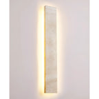 Solea Travertine Outdoor Light - Handcrafted Stone Wall Sconce