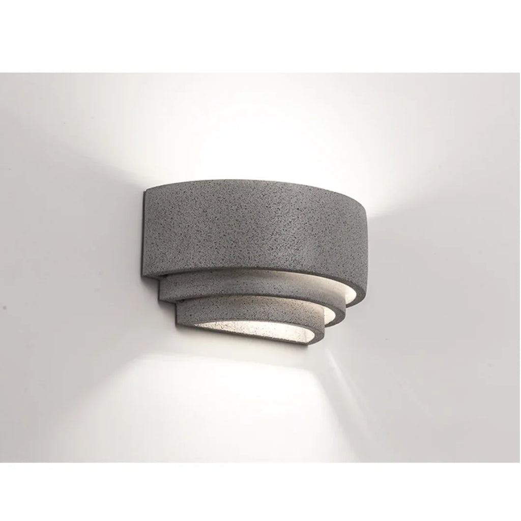 Wabi-Sabi Outdoor Wall Light - Sandstone Serenity Glow