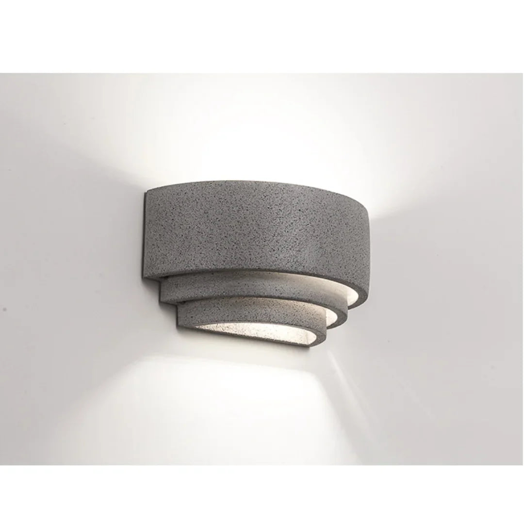 Wabi-Sabi Outdoor Wall Light - Sandstone Serenity Glow